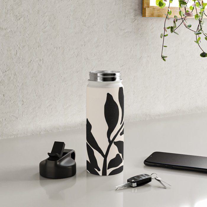 Single stem - night Water Bottle Gallery Image 4