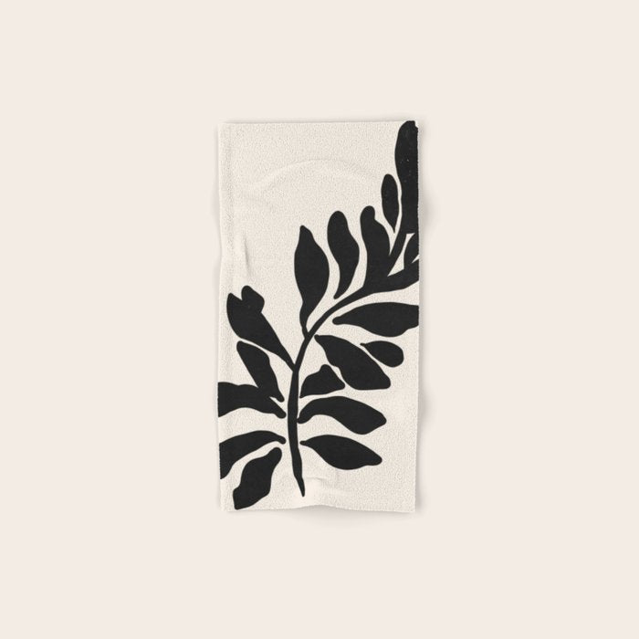 Single stem - night Bath Towel Gallery Image 1