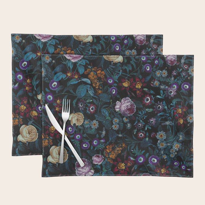 Night Garden XXXIII Placemat Gallery Image 1