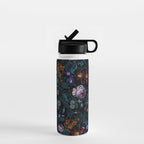 Night Garden XXXIII Water Bottle Gallery Image 1