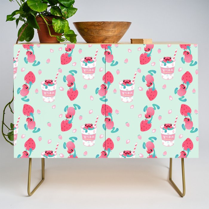 Strawberry poison milk 2 Credenza Gallery Image 1