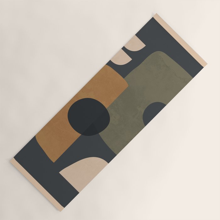 Abstract Minimal Shapes 76 Yoga Mat Gallery Image 1