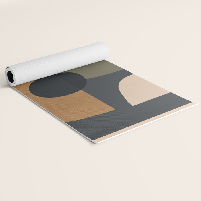 Abstract Minimal Shapes 76 Yoga Mat Gallery Image 2