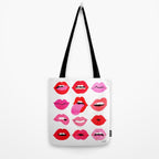 Lips of Love Tote Bag Gallery Image 2