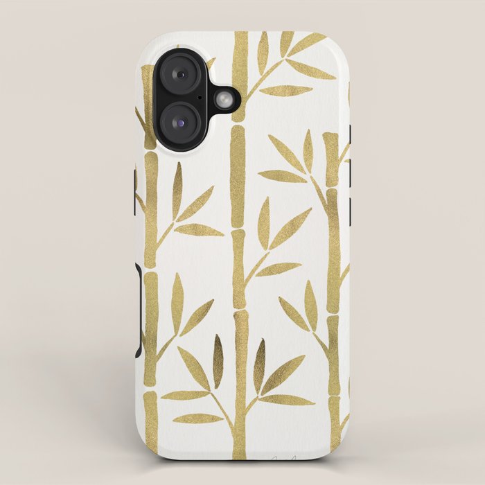 Bamboo Stems - Gold Palette iPhone Case Gallery Image 1