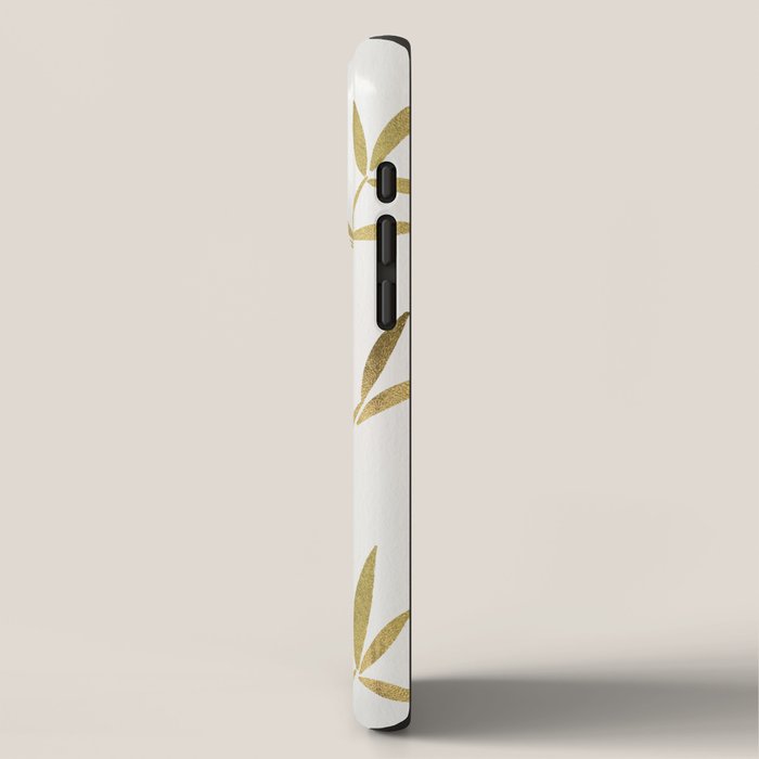 Bamboo Stems - Gold Palette iPhone Case Gallery Image 2