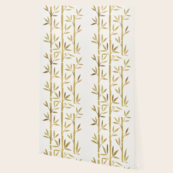 Bamboo Stems - Gold Palette Wallpaper Gallery Image 2