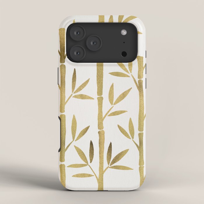Bamboo Stems - Gold Palette iPhone Case Gallery Image 4