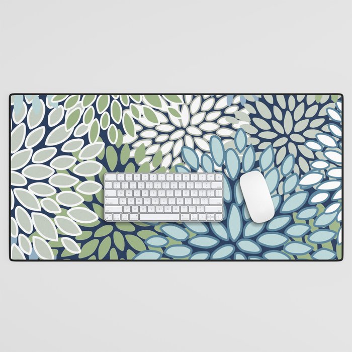 Harper Floral Blooms Desk Mat Gallery Image 1