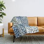 Harper Floral Blooms Throw Blanket Gallery Image 1
