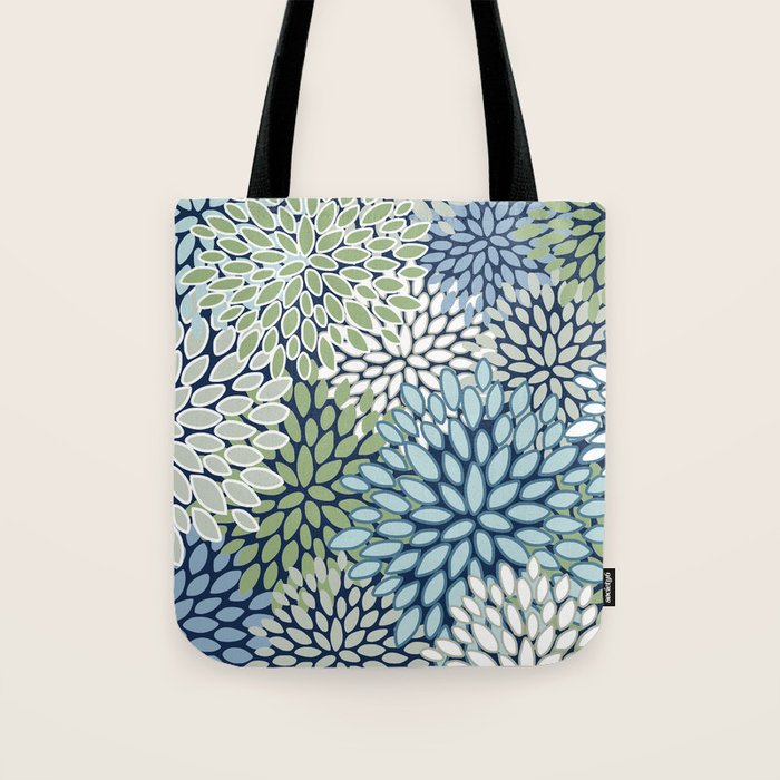 Harper Floral Blooms Tote Bag Gallery Image 1