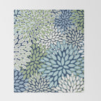 Harper Floral Blooms Throw Blanket Gallery Image 2