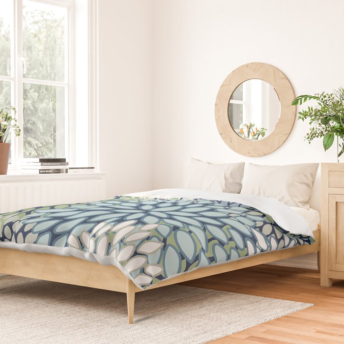 Harper Floral Blooms Duvet Cover Gallery Image 2