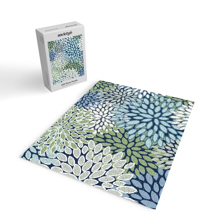 Harper Floral Blooms Jigsaw Puzzle Gallery Image 2