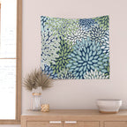 Harper Floral Blooms Wall Tapestry Gallery Image 2