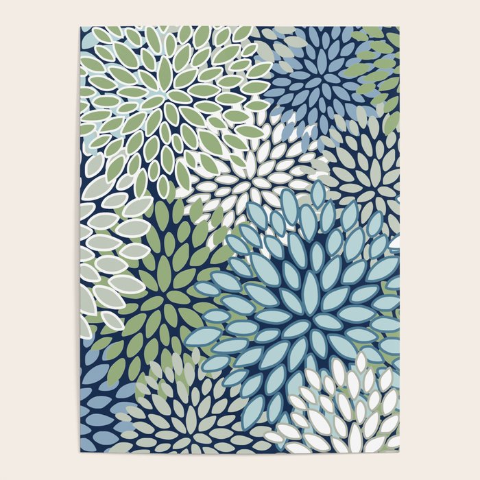 Harper Floral Blooms Poster Gallery Image 1