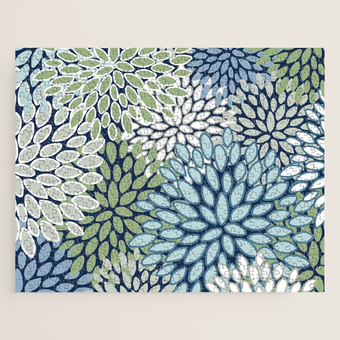 Harper Floral Blooms Jigsaw Puzzle Gallery Image 1