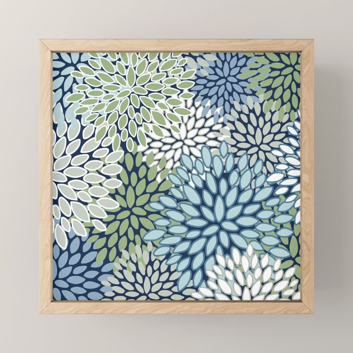 Harper Floral Blooms Mini Art Print Gallery Image 1