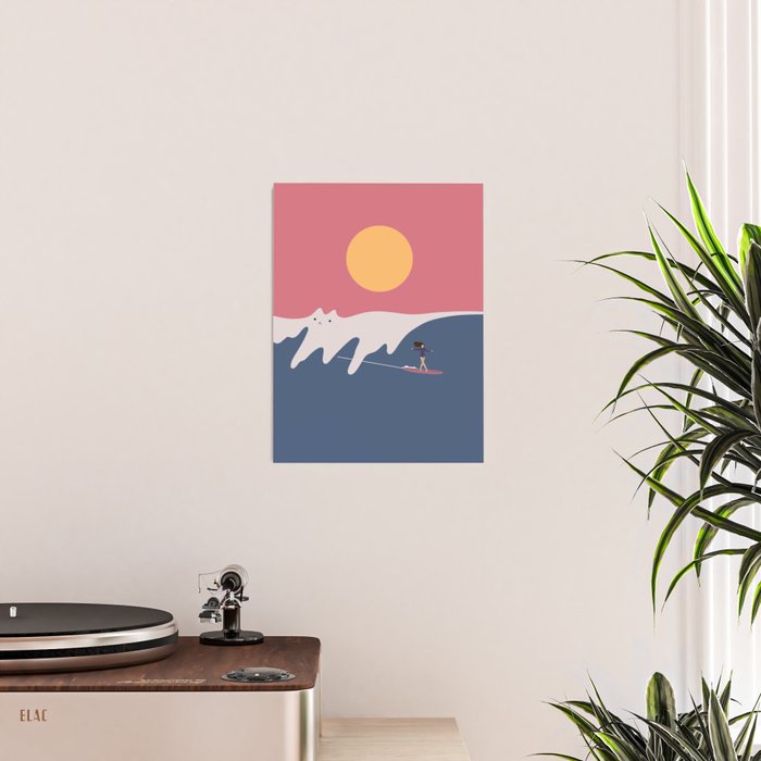 Cat Landscape 91 Poster Gallery Image 2