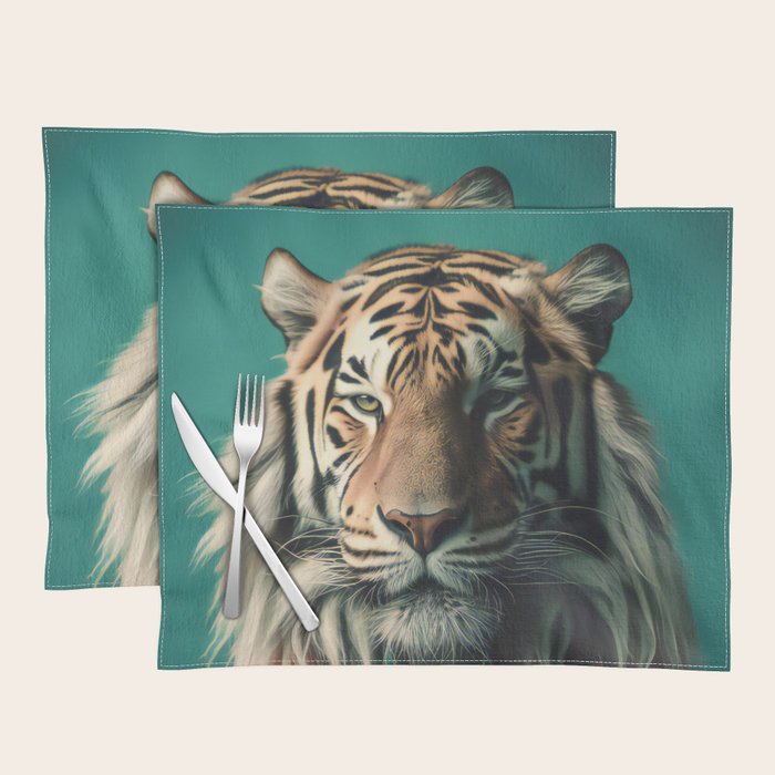 One Love, One World, A Vision of Unity, Tigers Art Placemat Gallery Image 1