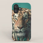 One Love, One World, A Vision of Unity, Tigers Art iPhone Case Gallery Image 1