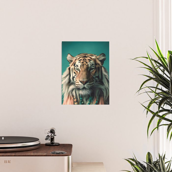 One Love, One World, A Vision of Unity, Tigers Art Poster Gallery Image 2