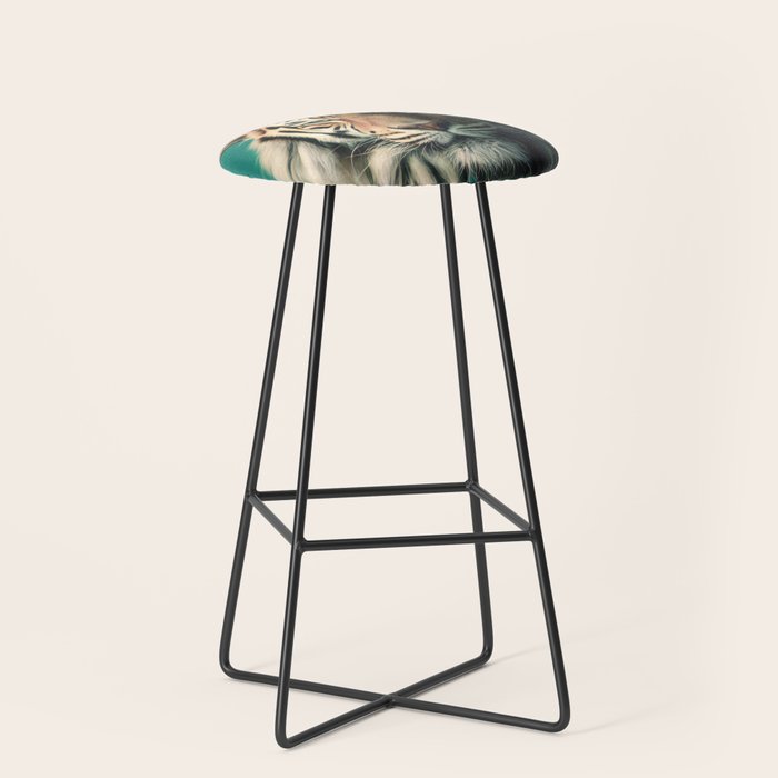 One Love, One World, A Vision of Unity, Tigers Art Stool Gallery Image 1