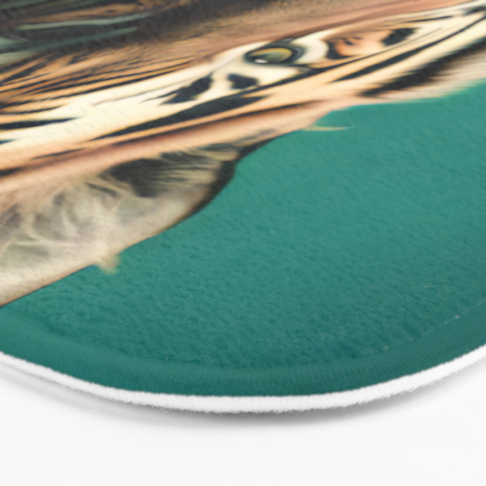 One Love, One World, A Vision of Unity, Tigers Art Bath Mat Gallery Image 3