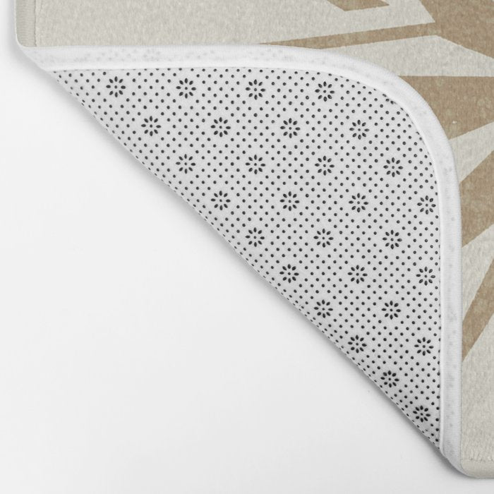 Starburst Retro 3 - Gold  Bath Mat Gallery Image 2