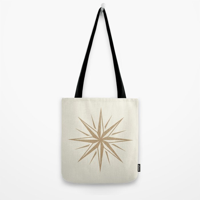 Starburst Retro 3 - Gold  Tote Bag Gallery Image 2