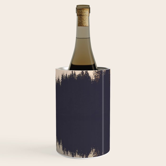 Rose Gold Compass Forest Wine Chiller Gallery Image 2