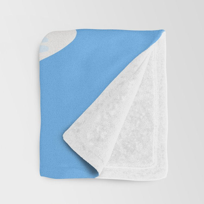 Keep Your Cool in Blue Throw Blanket Gallery Image 3