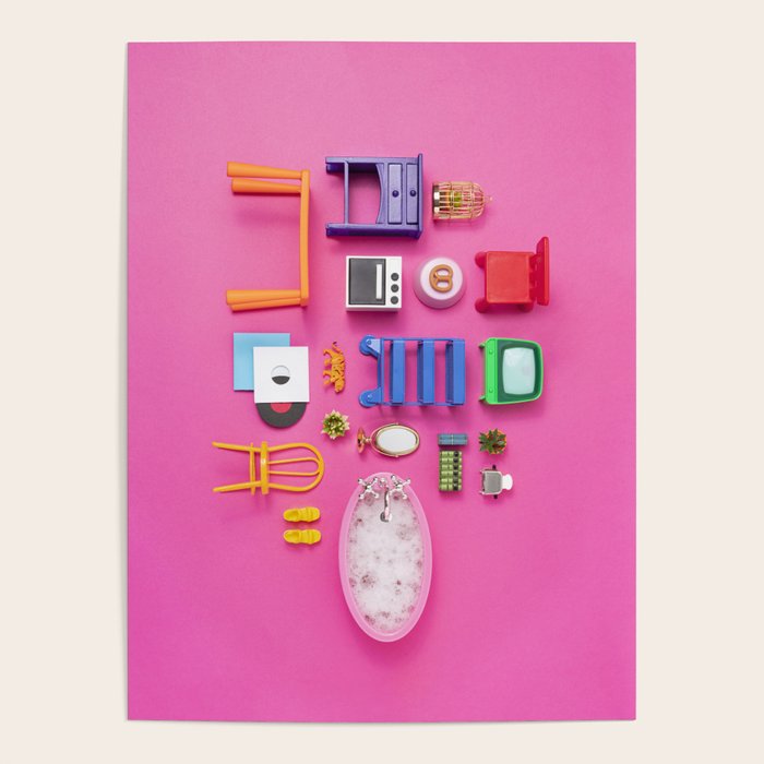 Dollhouse inventory / pink Poster Gallery Image 4