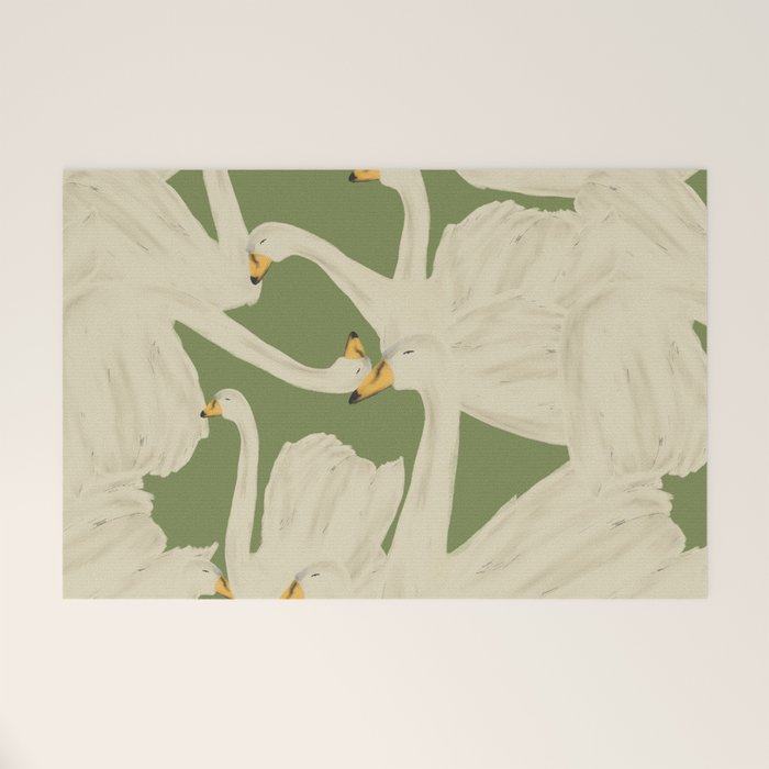 Flight of Swans Welcome Mat Gallery Image 1