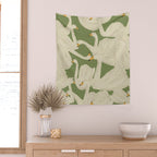 Flight of Swans Wall Tapestry Gallery Image 2