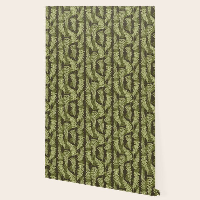Forest Ferns - Woodland Green Wallpaper Gallery Image 2