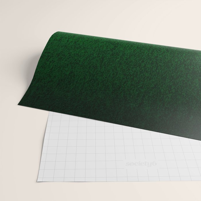 Emerald Green Ombre Design Wrapping Paper Gallery Image 2