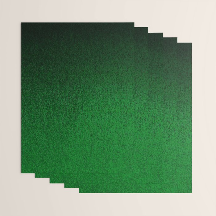 Emerald Green Ombre Design Wrapping Paper Gallery Image 3