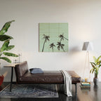 Palm trees 5 Wood Wall Art Gallery Image 2