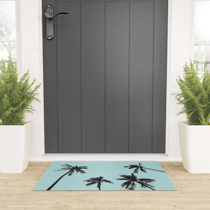 Palm trees 5 Welcome Mat Gallery Image 3