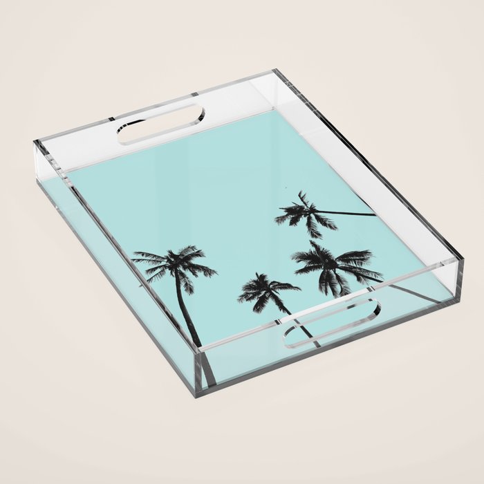 Palm trees 5 Acrylic Tray Gallery Image 1