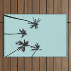 Palm trees 5 Outdoor Rug Gallery Image 1