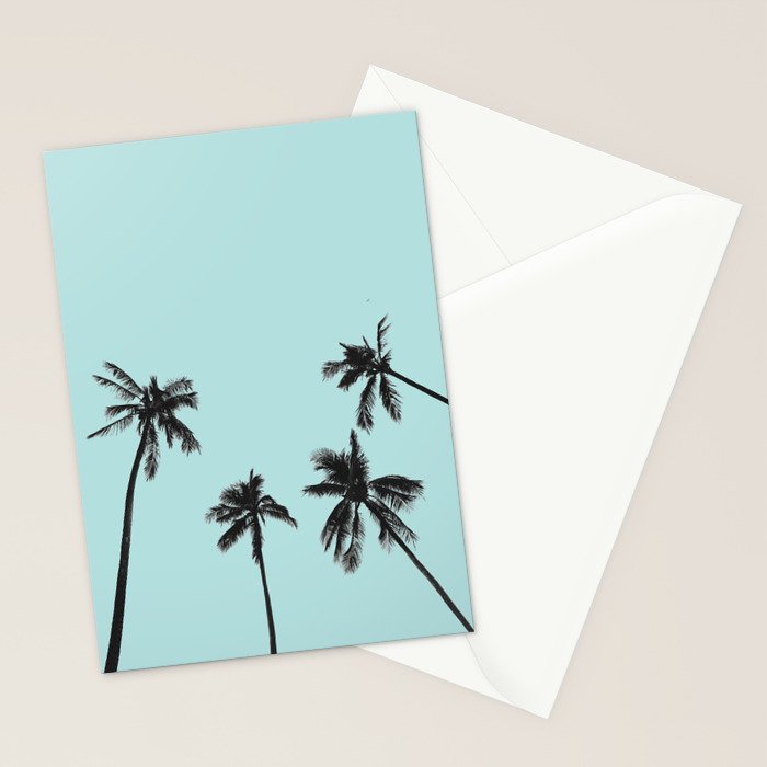 Palm trees 5 Stationery Card Gallery Image 2