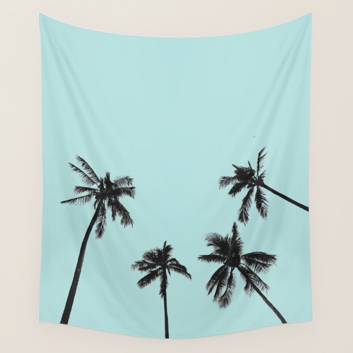 Palm trees 5 Wall Tapestry Gallery Image 1