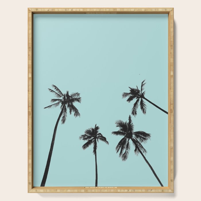 Palm trees 5 Serving Tray Gallery Image 1