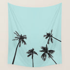 Palm trees 5 Wall Tapestry Gallery Image 4