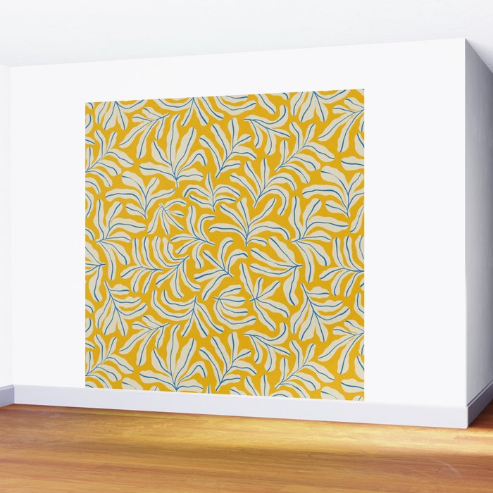 Lazy Summer Pattern #1 Wall Mural Gallery Image 2