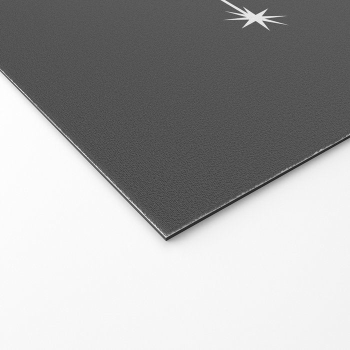 Cancer Zodiac Star Constellation Line Art Grey Welcome Mat Gallery Image 2