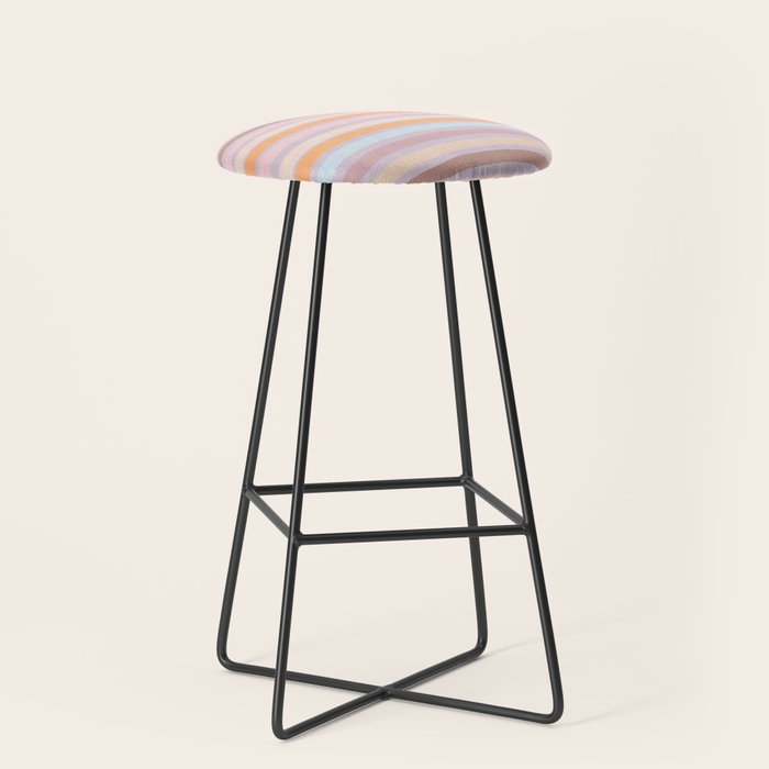 Pastello Stripes Stool Gallery Image 1