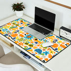 Playful Meadow Cute Animals with Motivational Affirmations - Great Outdoors Desk Mat Gallery Image 2